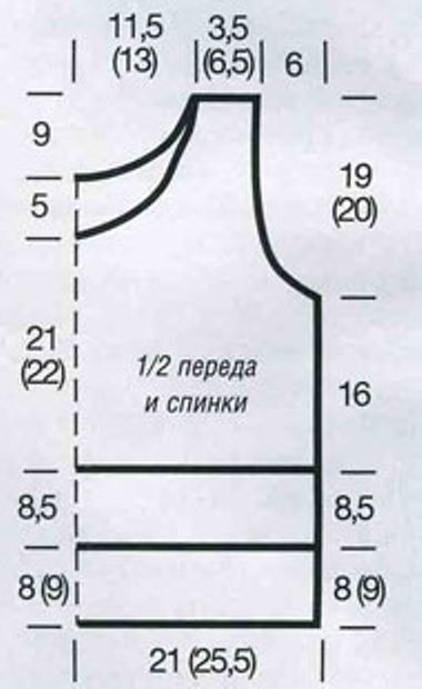 Модели летних топов крючком