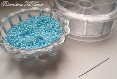 Роза из бисера
