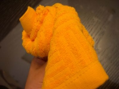 Кексы из полотенец