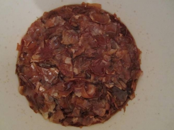 Окрашивание шерсти луковой кожурой, мастер-класс