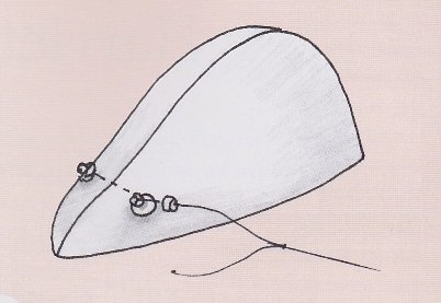 Ежик из флиса