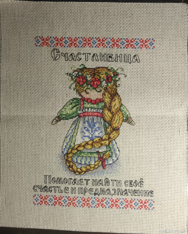 Вышивка счетный крест