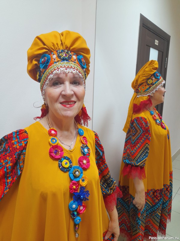 А у нас - новые сценические костюмчики в стиле бохо!