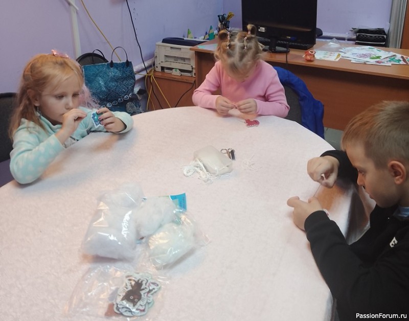 Ещё немного о работе с детишками.