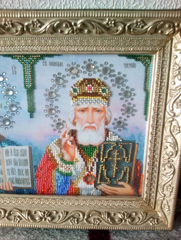 Иконы из бисера