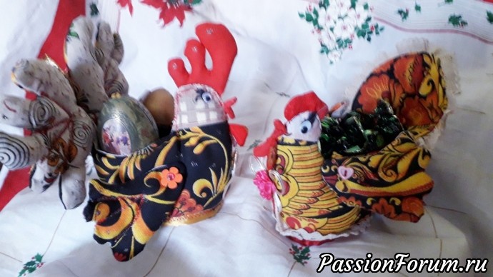 Петушок да курочка к Пасхе