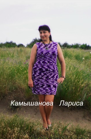 Платье ,,ФИОЛЕТОВОЕ ЛЕТО,,