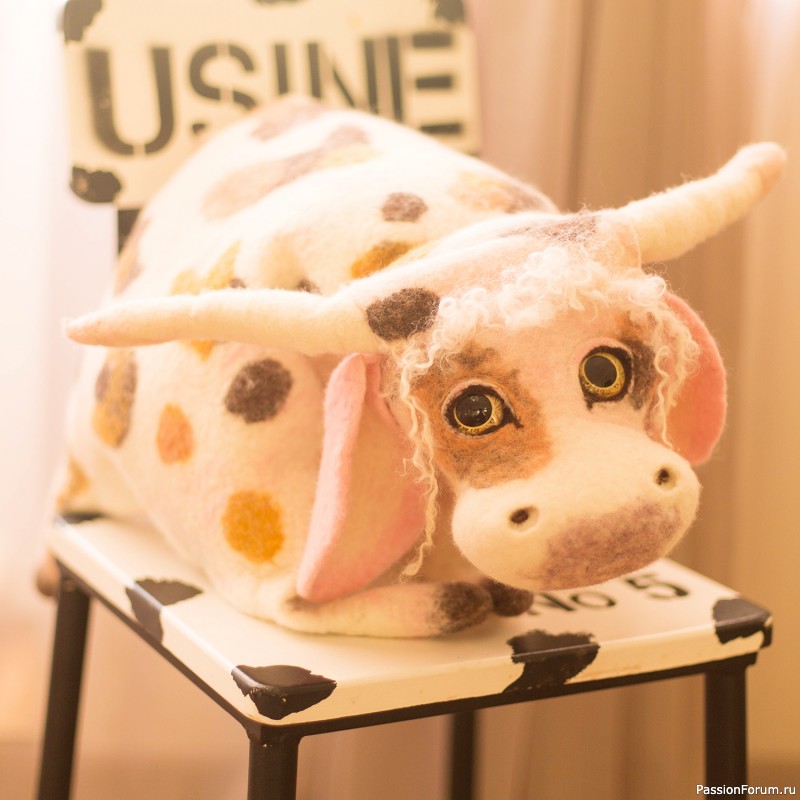 Подушка-коровушка