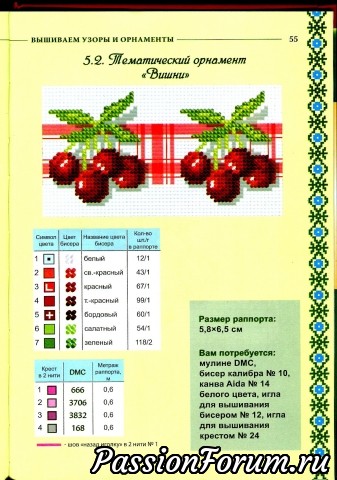 Волшебная вышивка бисером и нитками