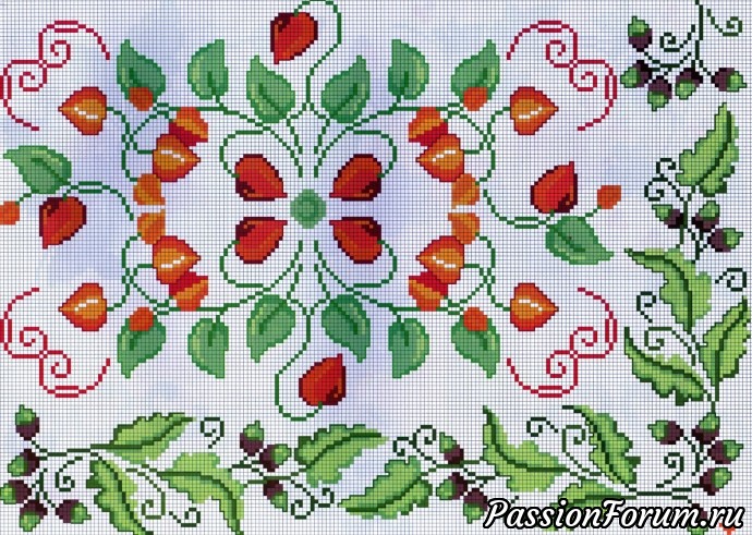 Маленькие мотивы крестиком
