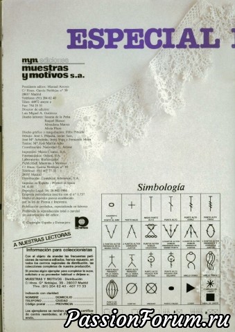 Muestras y Motivos Especial