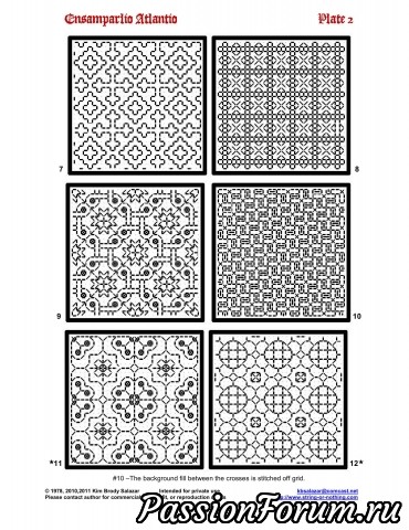 Для любителей вышивки blackwork