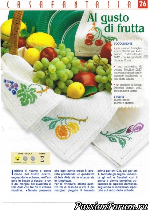 Итальянский журнал по вышивке "Kit Punto Croce"