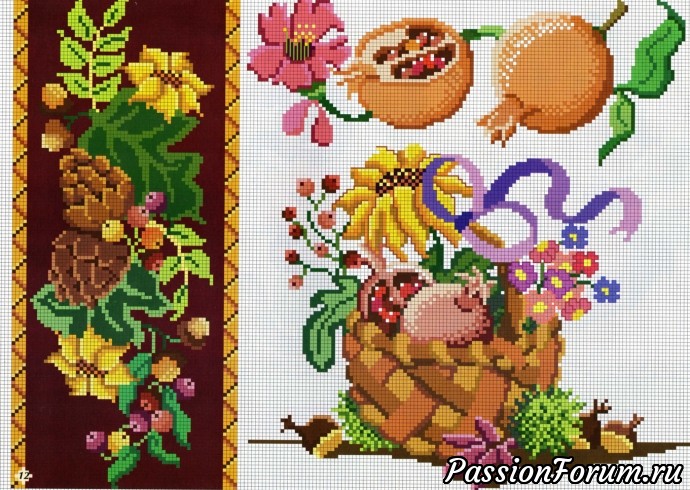 Маленькие мотивы крестиком