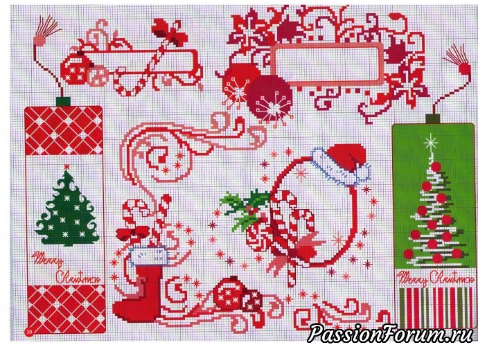 Маленькие мотивы крестиком