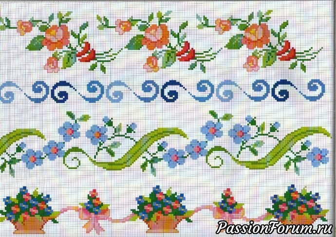 Маленькие мотивы крестиком