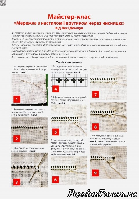 Украинская вышивка
