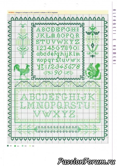 Итальянский журнал по вышивке "Kit Punto Croce"
