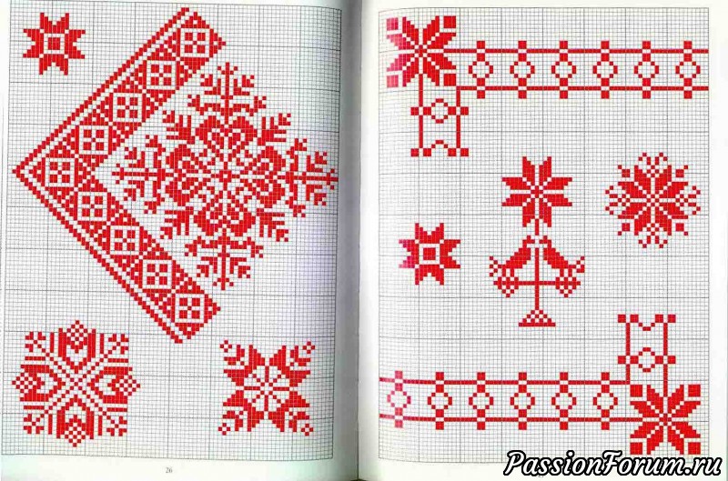 Монохромная вышивка