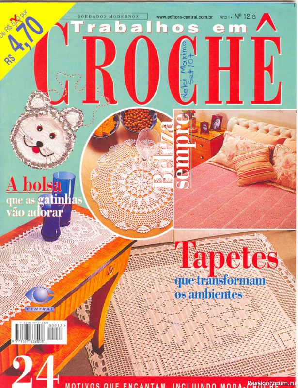 Trabalhos em Croche - работы крючком