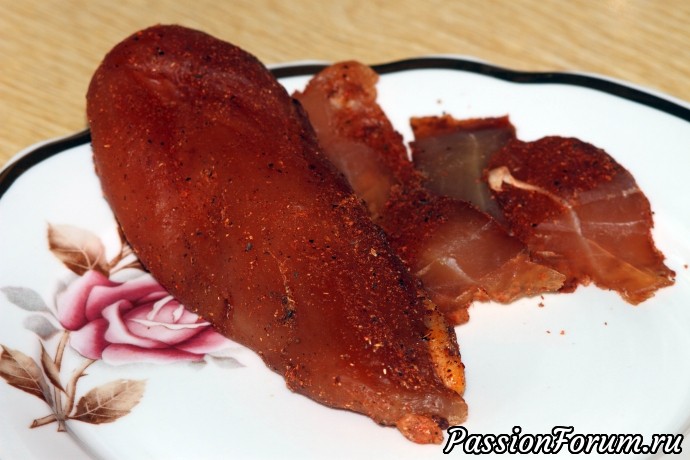 Вот такое мяско у меня получается