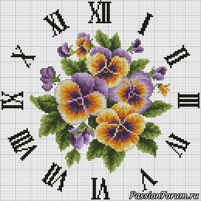 Схемы вышивки подушек 2