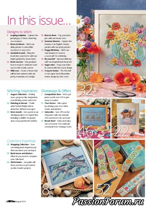 cross stitch collection