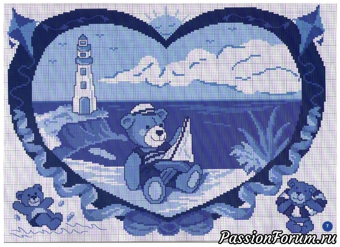 Маленькие мотивы крестиком