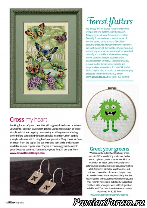cross stitch collection