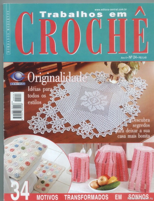 Trabalhos em Croche - работы крючком