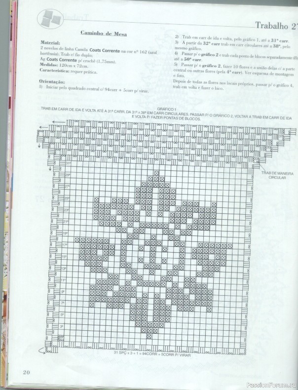 Trabalhos em Croche - работы крючком