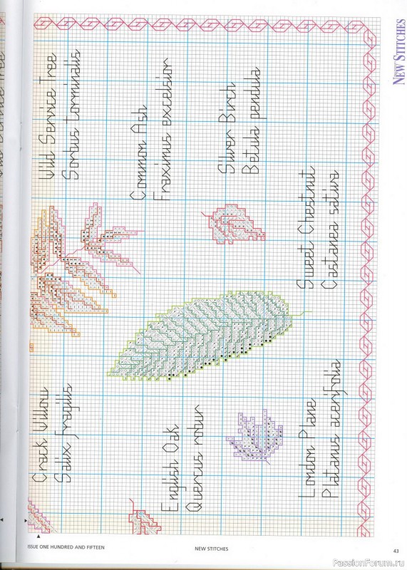 Вышивка с Mary Hickmott. Схемы и МК-17