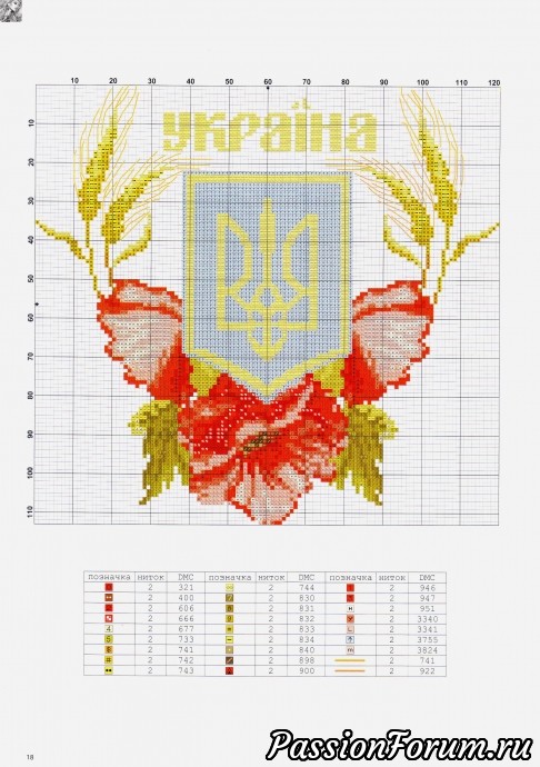 Украинская вышивка
