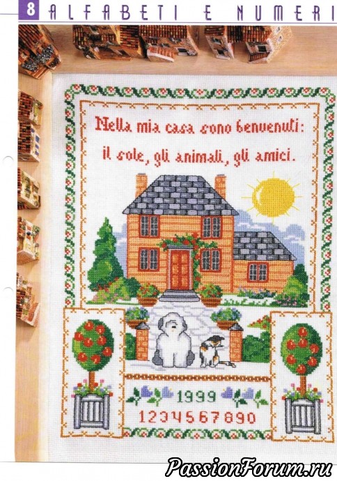 Итальянский журнал по вышивке "Kit Punto Croce"