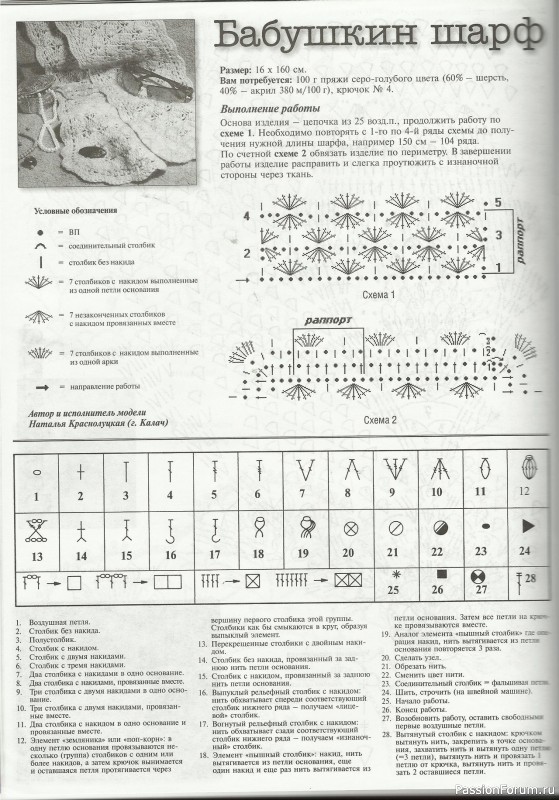 Мода и модель - вязание крючком