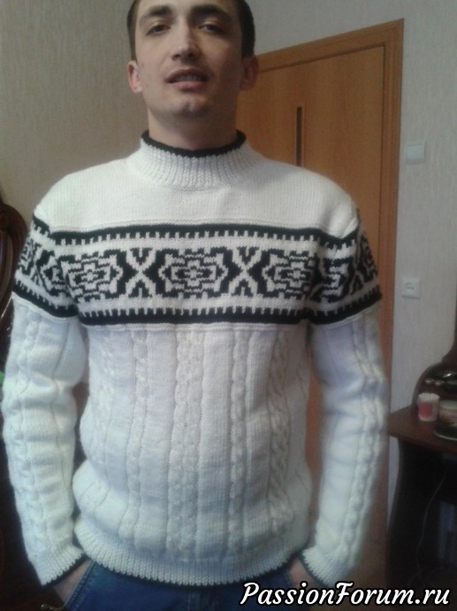 Свитер для внука