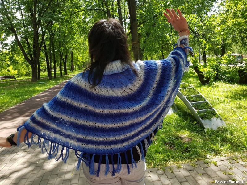 Пончо: удобно и красиво