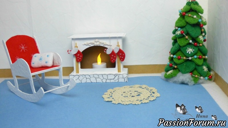 Как сделать КРЕСЛО КАЧАЛКУ из картона для кукол DIY