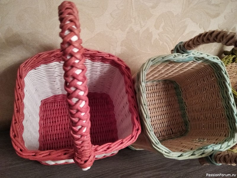 Мои корзинки и корзиночки