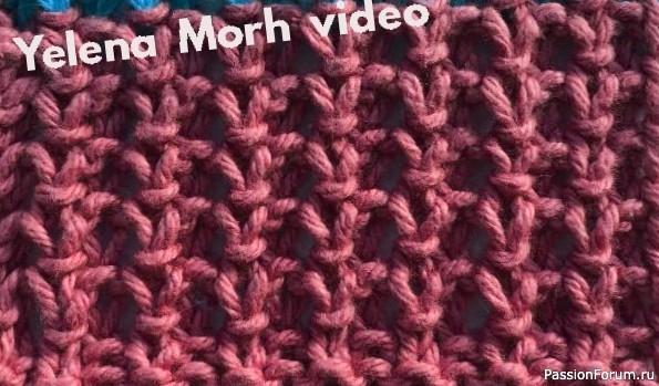 Узор &#039;&#039;Столбики с просветами&#039;&#039;. Видео МК