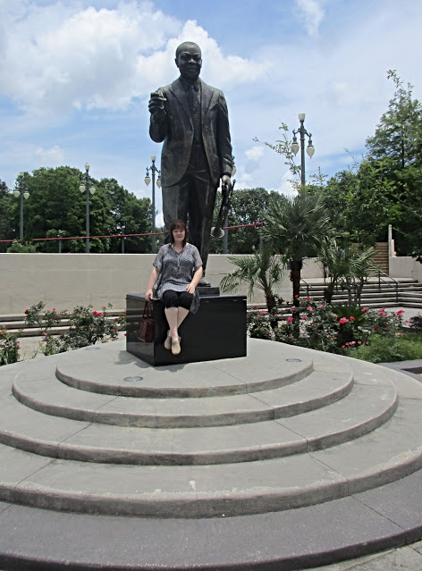 Прогулка по парку Л. Армстронга (Новый Орлеан).