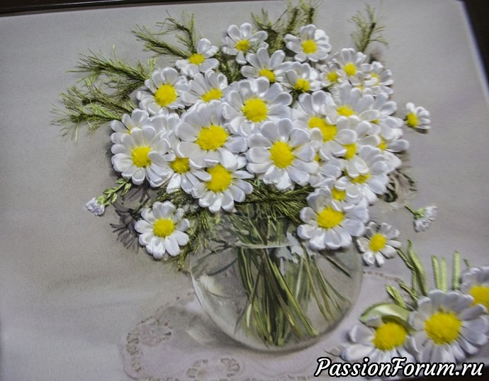 Букет ромашек. МК из архива форума