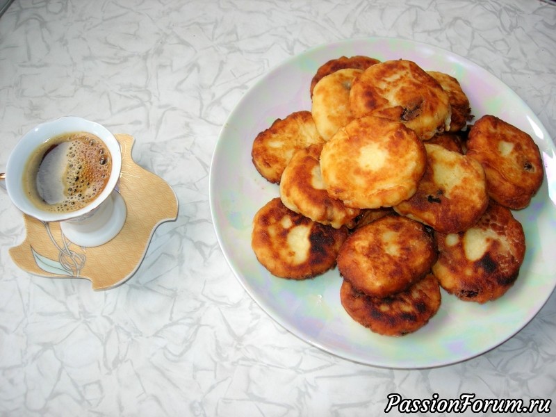 СЫРНИКИ без муки, ну оочень вкусно!