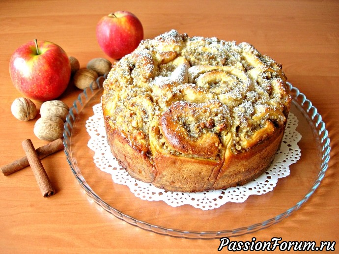 Бесподобный пирог из «розочек» с вкуснейшей начинкой