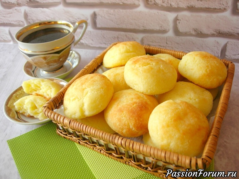 P&atilde;o de queijo - булочки, которые меня покорили!