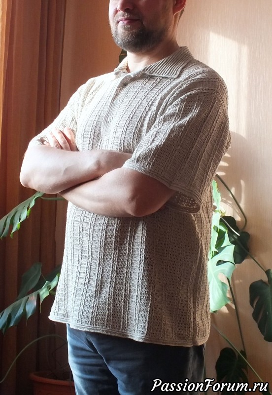 Мужской летний джемпер поло