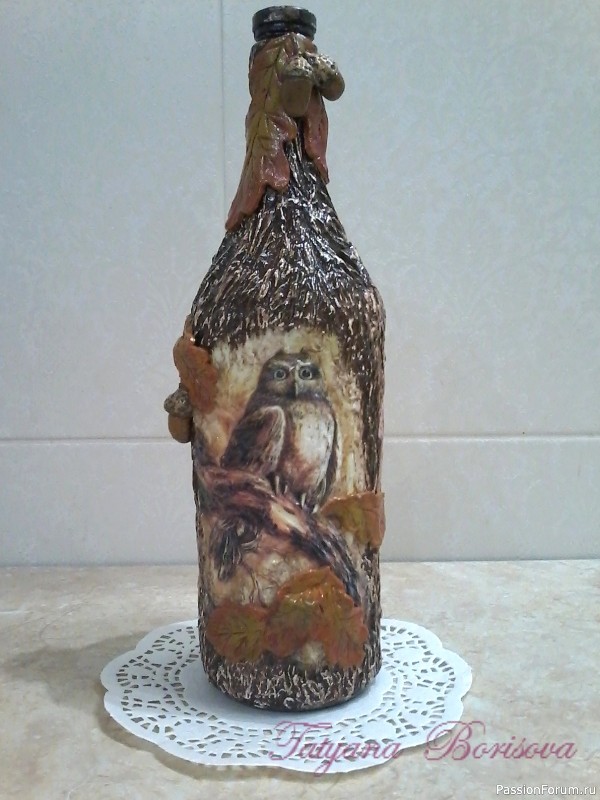 Бутылка "Совушка"