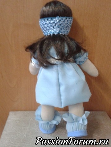 Девочка в голубом)))