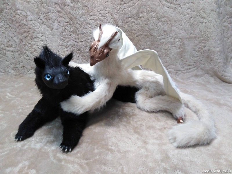 Дракон и лесной кот