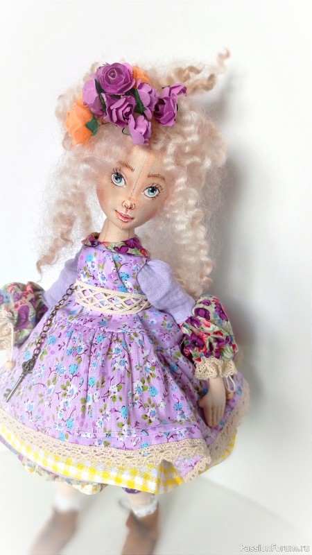 Textile Doll, текстильная кукла